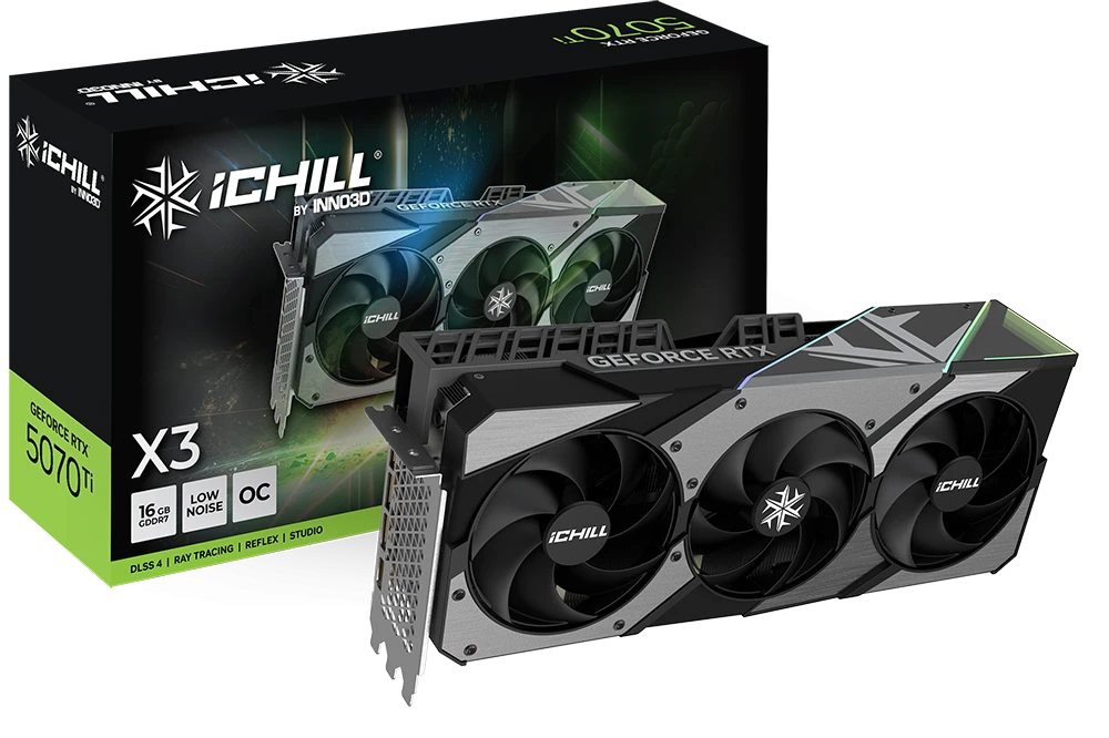 INNO3D GeForce RTX 5070 Ti iCHILL X3